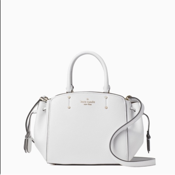kate spade Handbags - NWT Kate Spade Tegan Small Satchel in Whitedove